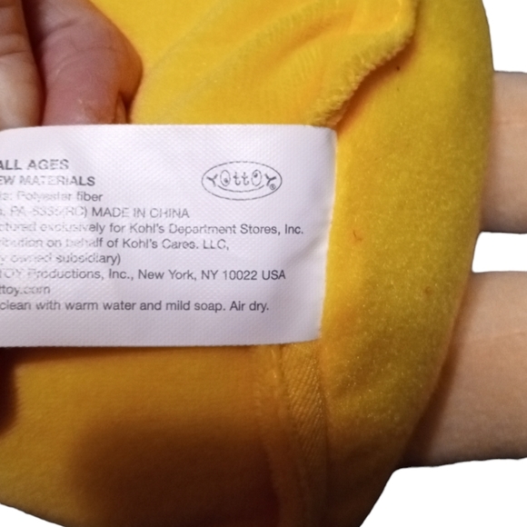 Kohl's Cares Madeline Plush Stuffed Doll. 13” with Yellow Dress Red Hair. NWOT. - Picture 5 of 6